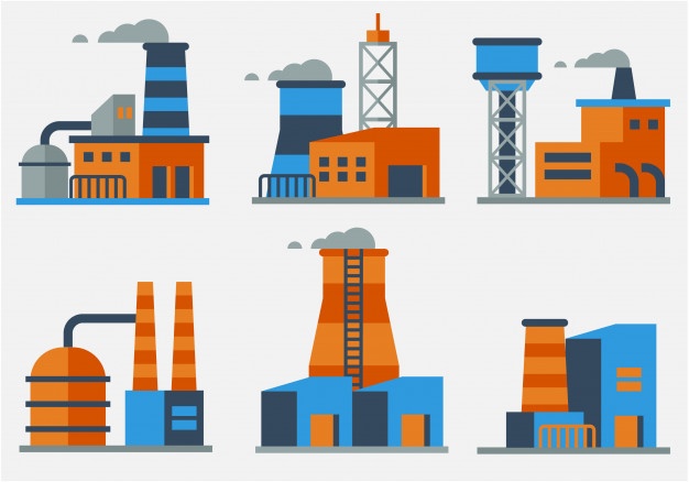 All the industries are categorised into four main categories of industries under DPCC. 